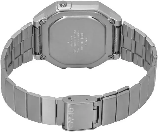 Alt view image 17 of 18 - Men's Casio Vintage Classic Metal Band Alarm Chronograph Watch B650WD-1A