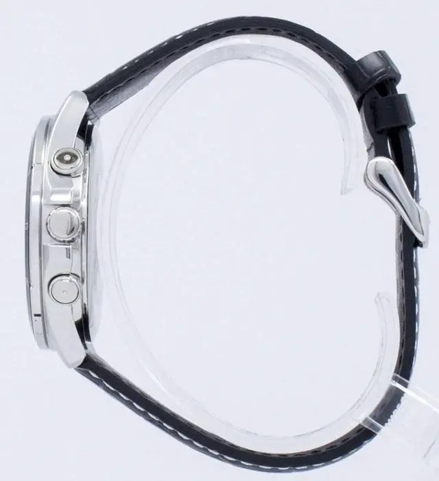 Alt view image 3 of 4 - Casio Enticer Analog Quartz MTP-1374L-1AV MTP1374L-1AV Men's Watch