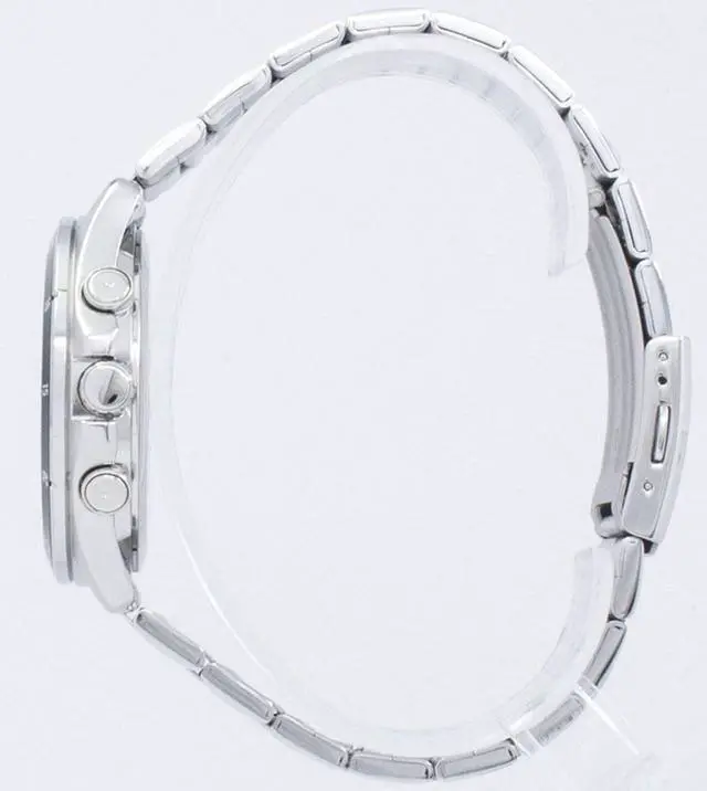 Alt view image 5 of 6 - Casio MTP1374D-1AV Men's Standard Metal Band Multi-Function Black Dial Watch