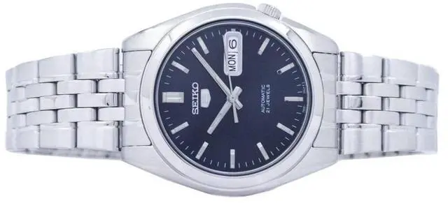 Alt view image 9 of 11 - Seiko 5 Silver Watch SNK357K1