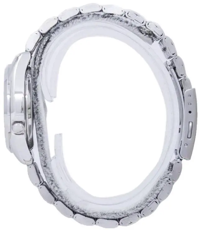 Alt view image 7 of 11 - Seiko	5 Black Watch SNK375J1