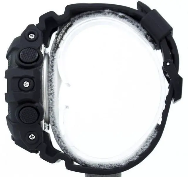 Alt view image 15 of 20 - Casio G-Shock GA1100KH-3A Black / Black Resin Analog/Digital Quartz Men's Watch