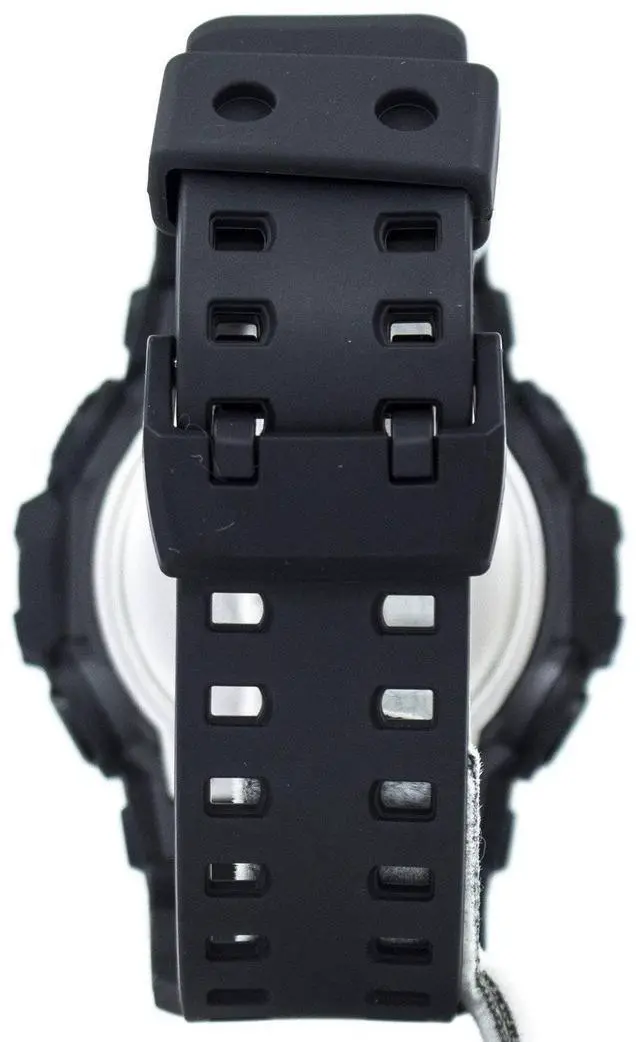 Alt view image 16 of 20 - Casio G-Shock GA1100KH-3A Black / Black Resin Analog/Digital Quartz Men's Watch
