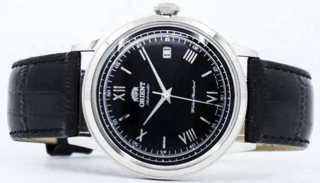 Alt view image 6 of 8 - Orient Second Generation Bambino Version 2 FAC0000AB0 AC0000AB Black Dial Classic Style Watch