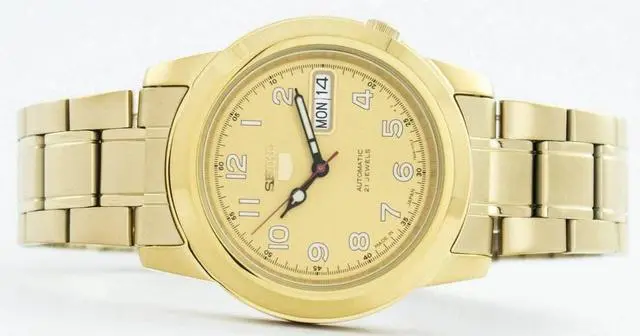 Alt view image 6 of 7 - Seiko 5 Automatic 21 Jewels Japan Made SNKK38 SNKK38J1 SNKK38J Men's Watch