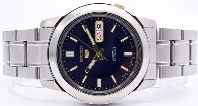 Alt view image 5 of 7 - Seiko 5 Automatic 21 Jewels Japan Made SNKK11 SNKK11J1 SNKK11J Men's Watch