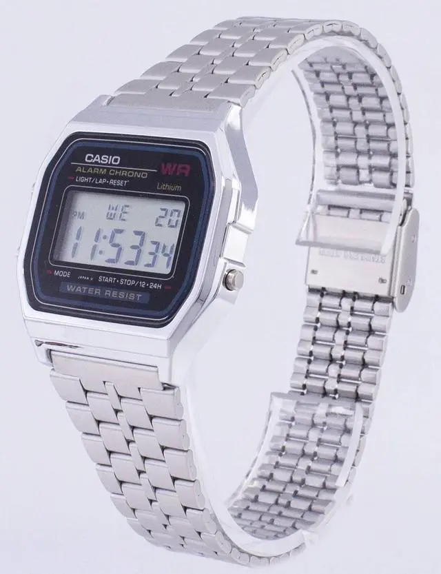 Alt view image 9 of 10 - Casio A159W-N1Df Classic Digital Bracelet Watch