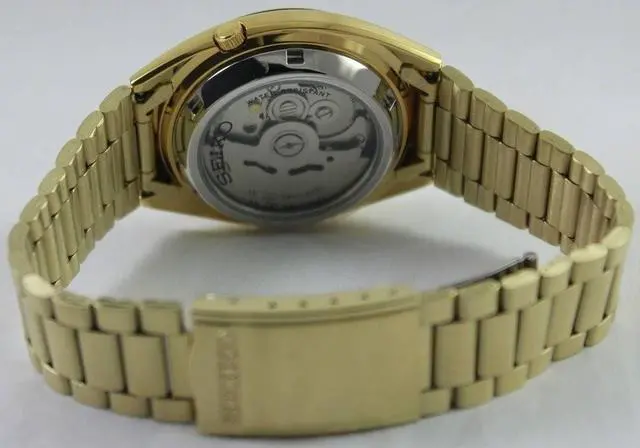 Alt view image 9 of 9 - Seiko Unisex 5 Sports 37mm Steel Bracelet & Case Automatic Watch SNXL72K1