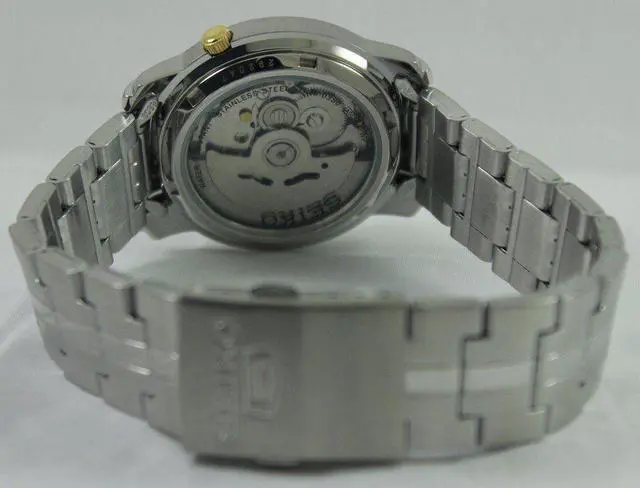 Alt view image 7 of 7 - Seiko 5 Automatic 21 Jewels SNKL81 SNKL81K1 SNKL81K Men's Watch