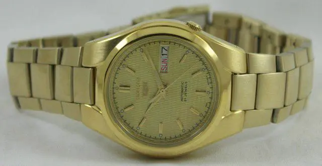 Alt view image 5 of 7 - Seiko 5 Automatic 21 Jewels SNK610 SNK610K1 SNK610K Men's Watch