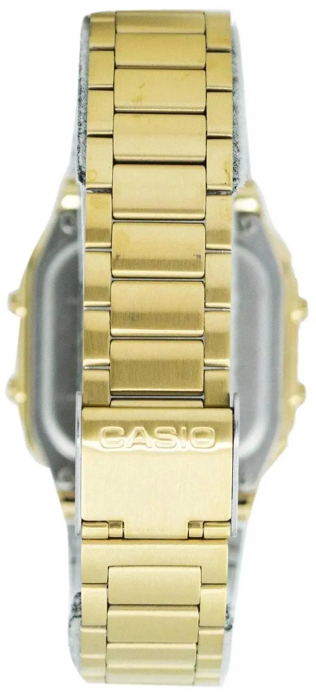 Alt view image 11 of 11 - Casio DB-360G-9A Casual Gold Multi-lingual Digital Watch w/ Databank Chronograph