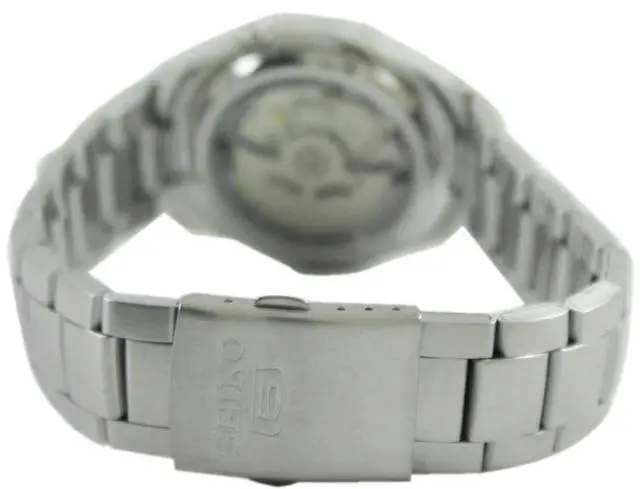 Alt view image 10 of 10 - Seiko 5 Mens Automatic Stainless Steel Watch