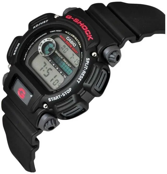 Alt view image 5 of 6 - Casio G-Shock Digital Quartz Black Resin