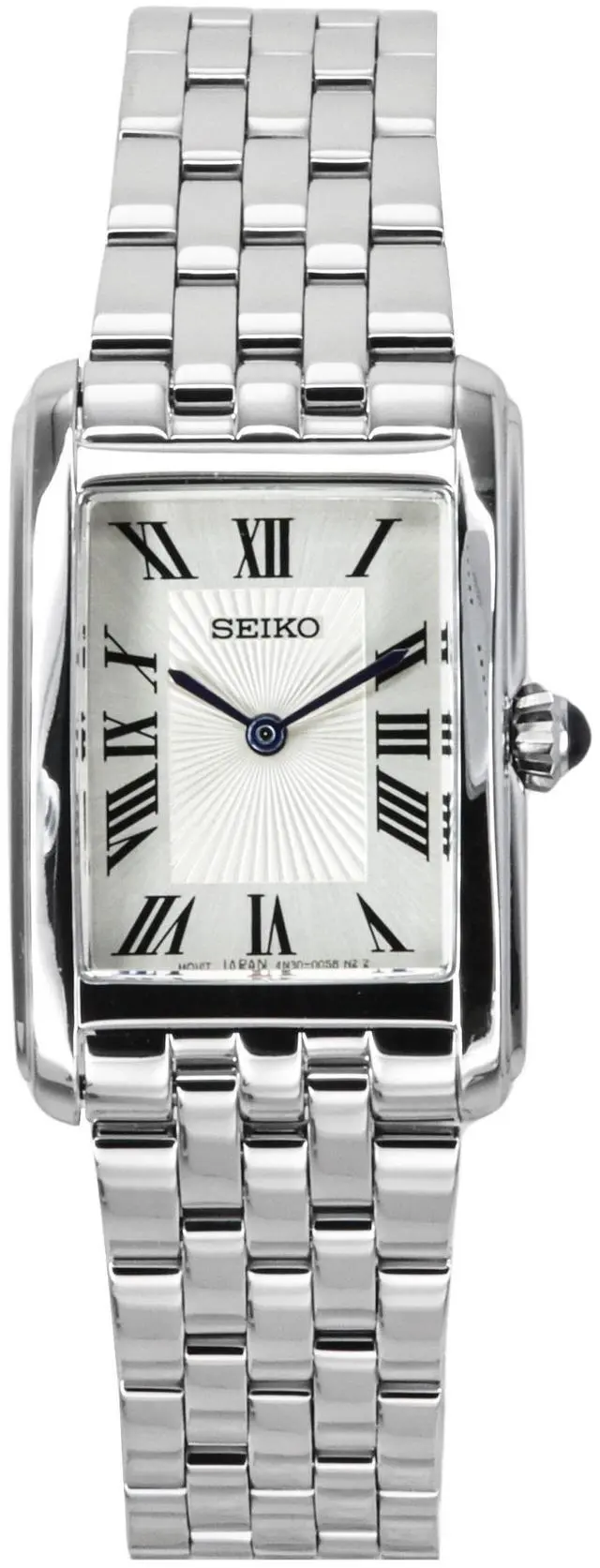 Main image of Seiko classic Stainless Steel White Dial Quartz SWR083P1 Women's Watch