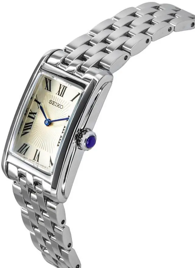Alt view image 2 of 3 - Seiko classic Stainless Steel White Dial Quartz SWR083P1 Women's Watch