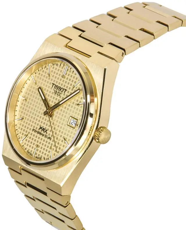 Alt view image 3 of 4 - Tissot PRX Champagne Dial Automatic Casual 100M Men's Watch T137.407.33.021.00