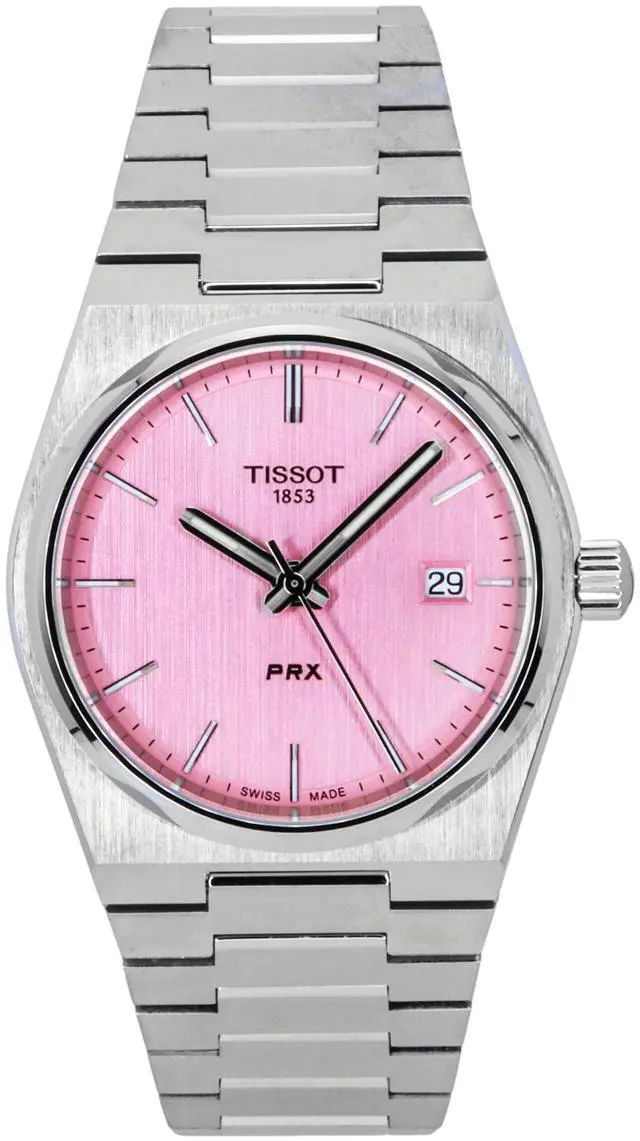 Main image of Tissot PRX Pink Dial Quartz 100M Women's Watch T137.210.11.331.00