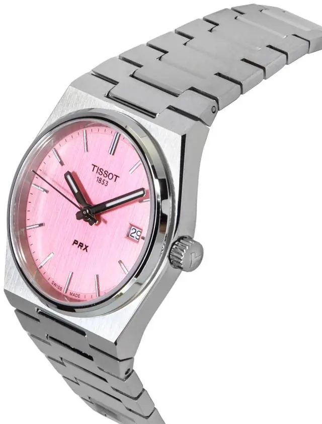 Alt view image 3 of 4 - Tissot PRX Pink Dial Quartz 100M Women's Watch T137.210.11.331.00