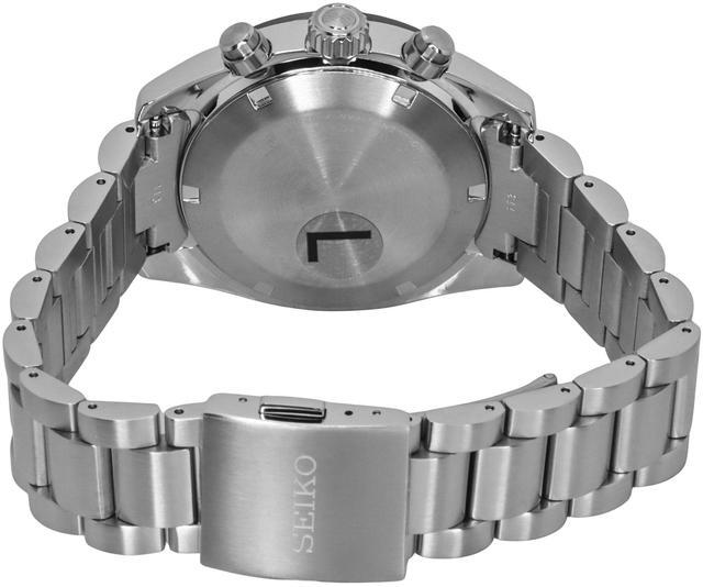 Alt view image 4 of 4 - Seiko Prospex Chronograph Deep Green Dial Solar 100M Men's Watch SSC933P1