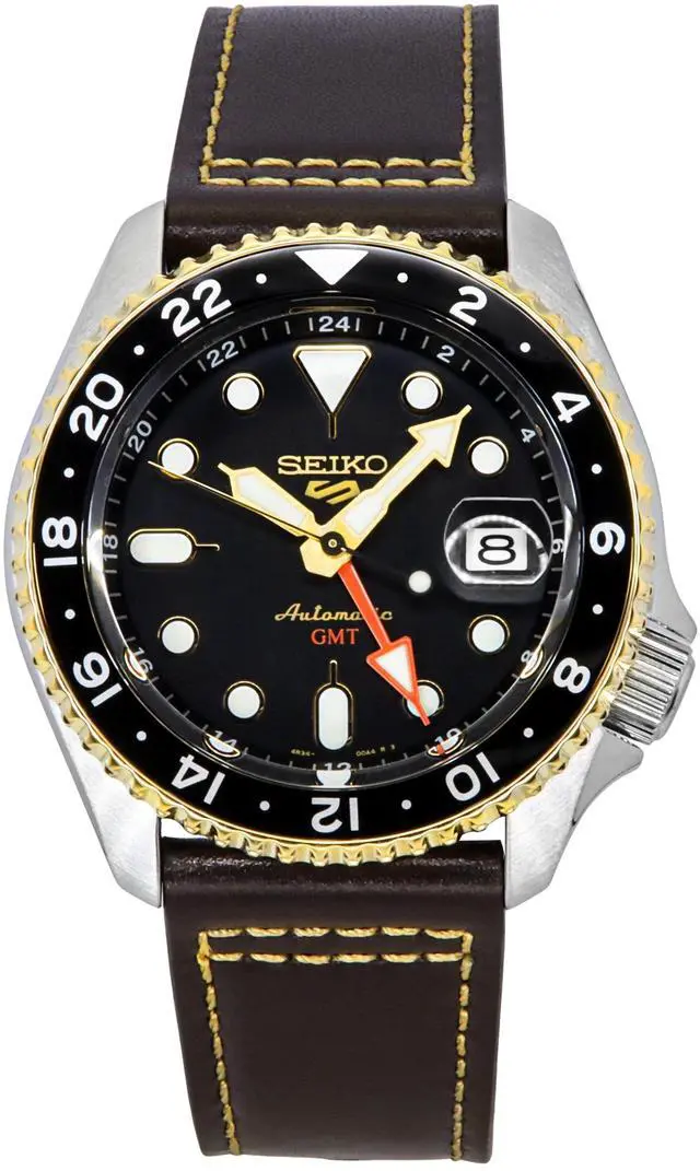 Main image of Seiko 5 Sports Brown Dial Automatic 100M Men's Watch SSK036K1