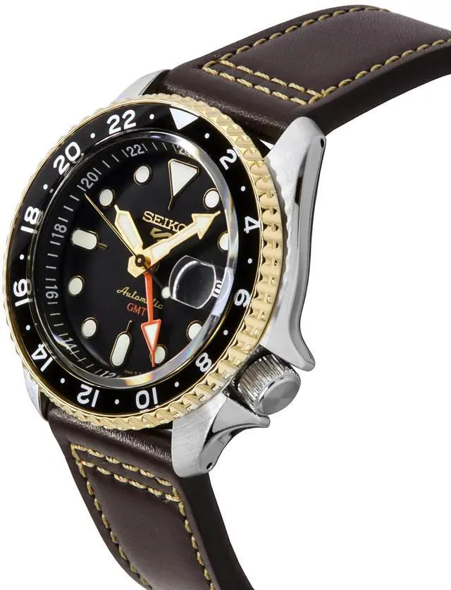 Alt view image 3 of 4 - Seiko 5 Sports Brown Dial Automatic 100M Men's Watch SSK036K1