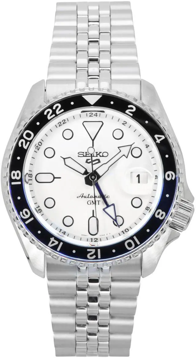 Main image of Seiko 5 Sports White Dial Automatic 100M Men's Watch SSK033K1
