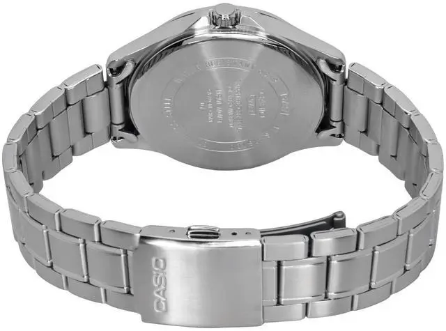 Alt view image 4 of 4 - Casio Standard Analog Stainless Steel Brown Dial Solar MTS-RS100D-5A Men's Watch