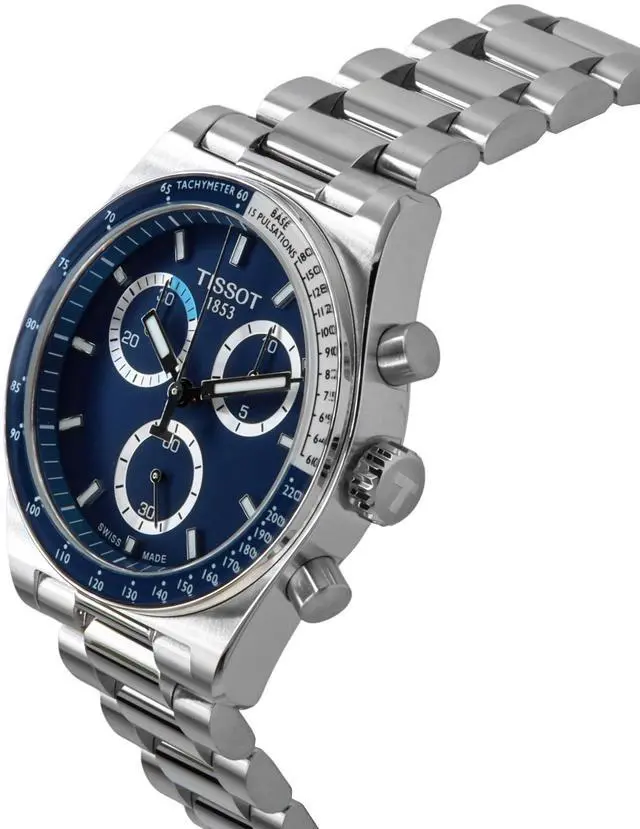 Alt view image 3 of 4 - Tissot PR516 Chronograph Blue Dial Quartz 100M Men's Watch T149.417.11.041.00