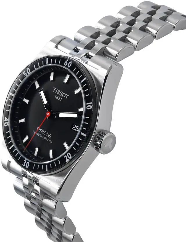 Alt view image 3 of 4 - Tissot PR516 Black Dial Automatic Casual 100M Men's Watch T149.407.11.051.00