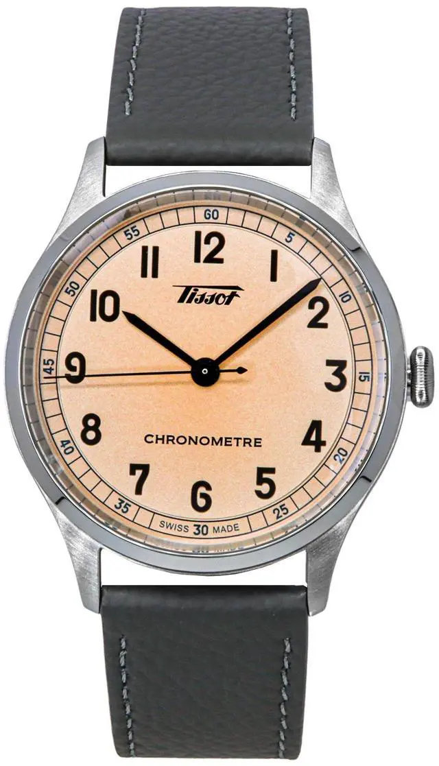 Main image of Tissot Heritage 1938 Pink Dial Automatic Casual Men's Watch T142.464.16.332.00