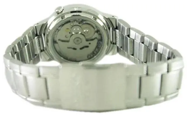 Alt view image 8 of 8 - seiko men's quartz watch with stainless-steel strap, silver, 22 (model: snka23k1s)