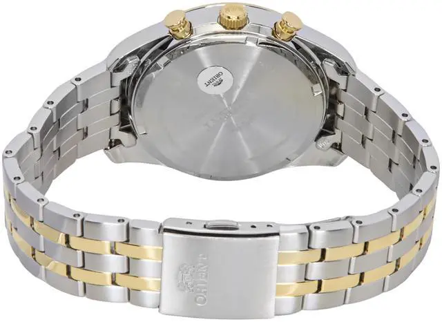Alt view image 4 of 4 - Orient Contemporary Chronograph White Dial Quartz Men's Watch RA-TX0302S