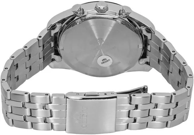 Alt view image 4 of 4 - Orient Contemporary Chronograph Navy Blue Dial Quartz Men's Watch RA-TX0303L