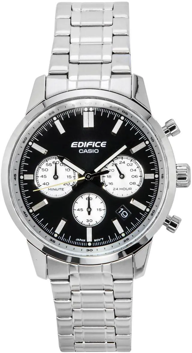 Main image of Casio Edifice Analog Silver Dial Quartz Casual 100M Men's Watch EFB-109D-7AV