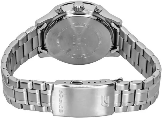 Alt view image 4 of 7 - Casio Edifice Analog Silver Dial Quartz Casual 100M Men's Watch EFB-109D-7AV