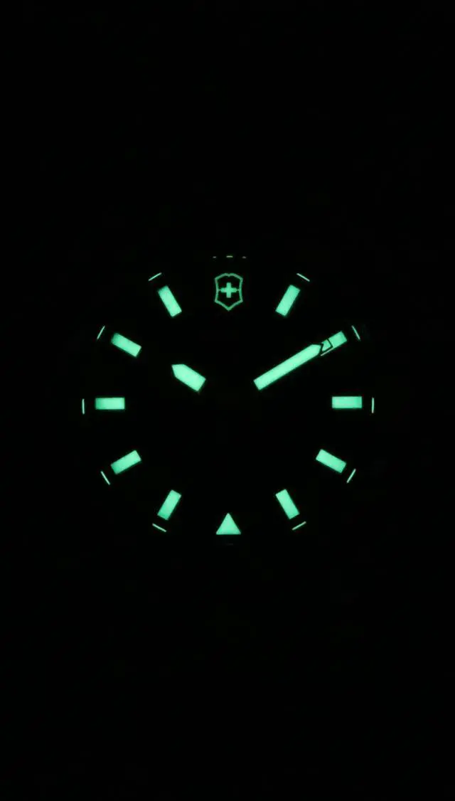Alt view image 2 of 4 - Victorinox I.N.O.X Black Dial Automatic Diver's 200M Men's Watch 242019