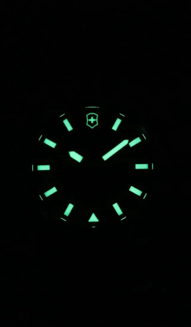 Alt view image 2 of 4 - Victorinox I.N.O.X Stainless Steel Blue Dial Automatic 242020 200M Men's Watch