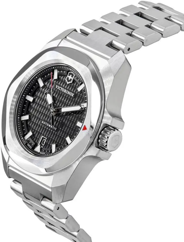 Alt view image 3 of 4 - Victorinox I.N.O.X Black Dial Automatic Diver's 200M Men's Watch 242019