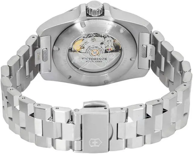 Alt view image 4 of 4 - Victorinox I.N.O.X Black Dial Automatic Diver's 200M Men's Watch 242019