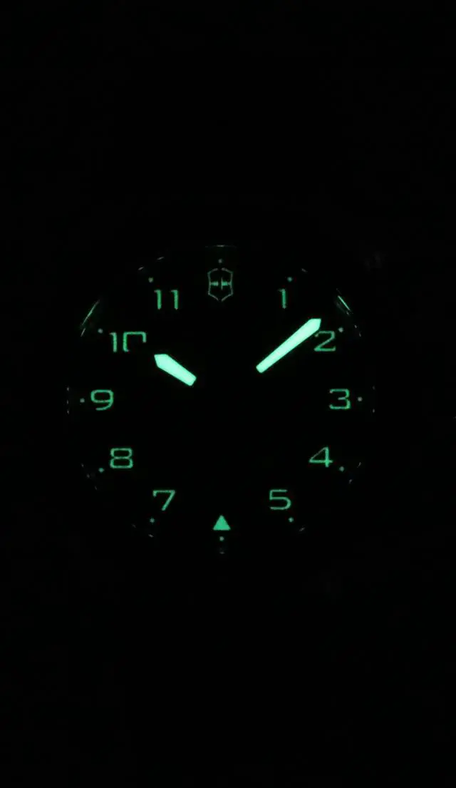 Alt view image 2 of 4 - Victorinox Swiss Army Chronograph Blue Dial Quartz 100M Men's Watch 242047