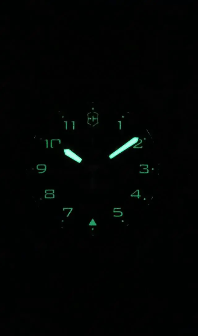 Alt view image 2 of 4 - Victorinox Swiss Army Chronograph Black Dial Quartz 100M Men's Watch 242050