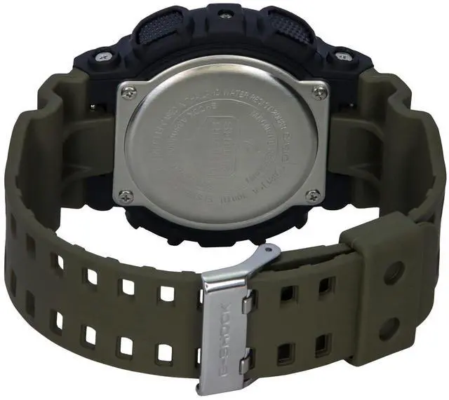 Alt view image 5 of 5 - Casio G-Shock Black Dial Quartz Sports 200M Men's Watch GA-100TU-1A3