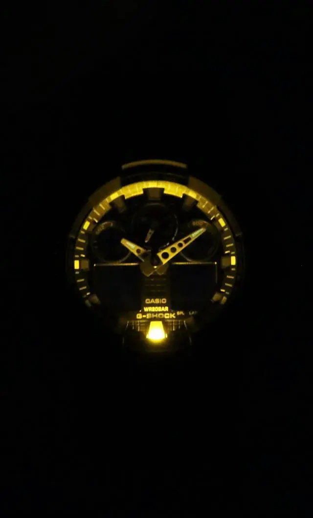 Alt view image 3 of 5 - Casio G-Shock Black Dial Quartz Sports 200M Men's Watch GA-100TU-1A3