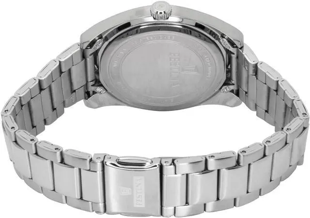 Alt view image 4 of 4 - Festina Classic Stainless Steel Grey Dial Quartz F20707-3 Men's Watch