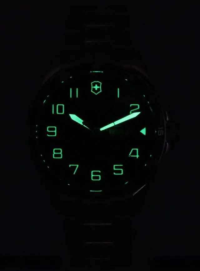 Alt view image 2 of 4 - Victorinox FieldForce Black Dial Quartz 100M Men's Watch 241849
