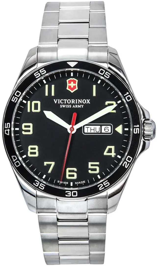 Main image of Victorinox FieldForce Black Dial Quartz 100M Men's Watch 241849