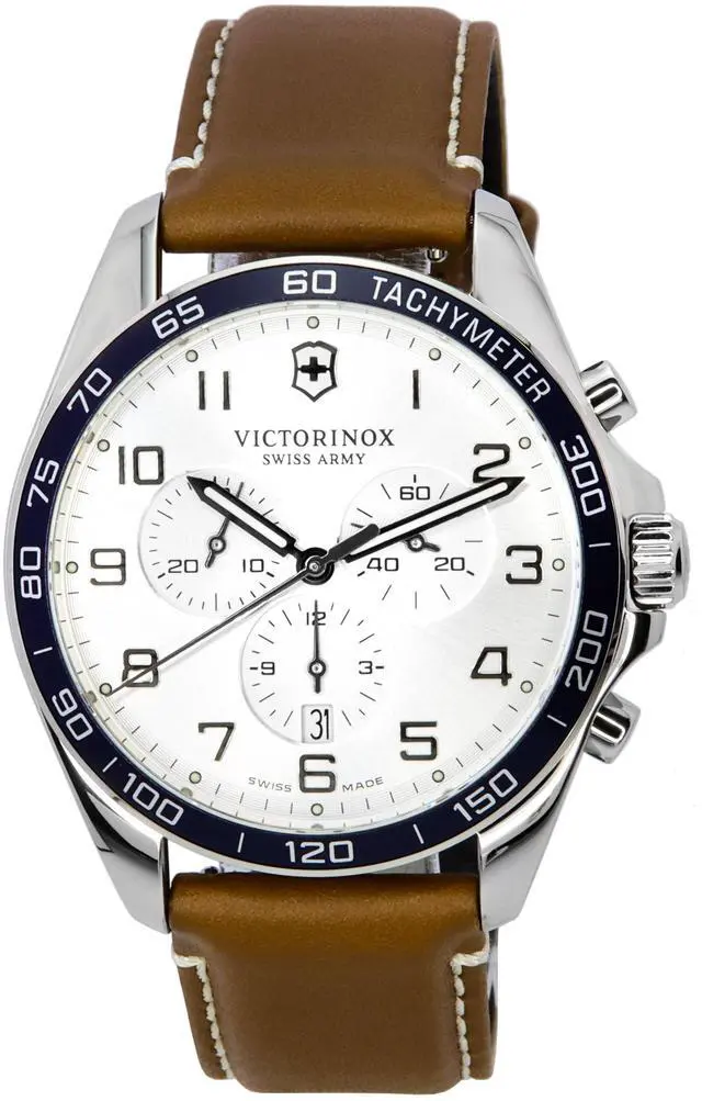 Main image of Victorinox FieldForce Chronograph Silver Dial Quartz 100M Men's Watch 241900