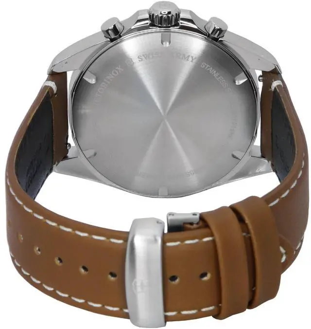 Alt view image 4 of 4 - Victorinox FieldForce Chronograph Silver Dial Quartz 100M Men's Watch 241900