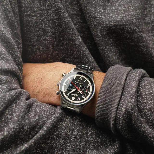 Alt view image 5 of 7 - AVI-8 Hawker Hurricane Quartz Sport's AV-4088-11 Men's Watch