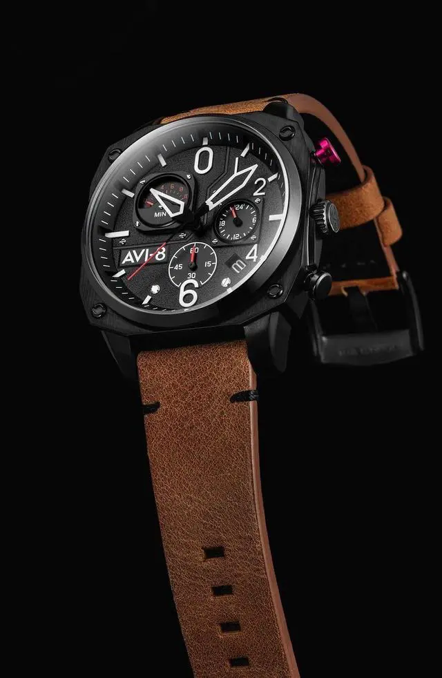 Alt view image 2 of 7 - AVI-8 Hawker Hunter Chronograph Quartz AV-4052-02 Men's Watch